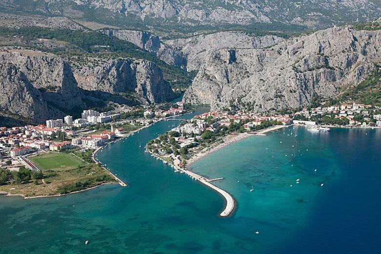 Apartamento Apartman Horizont Omiš Exterior foto
